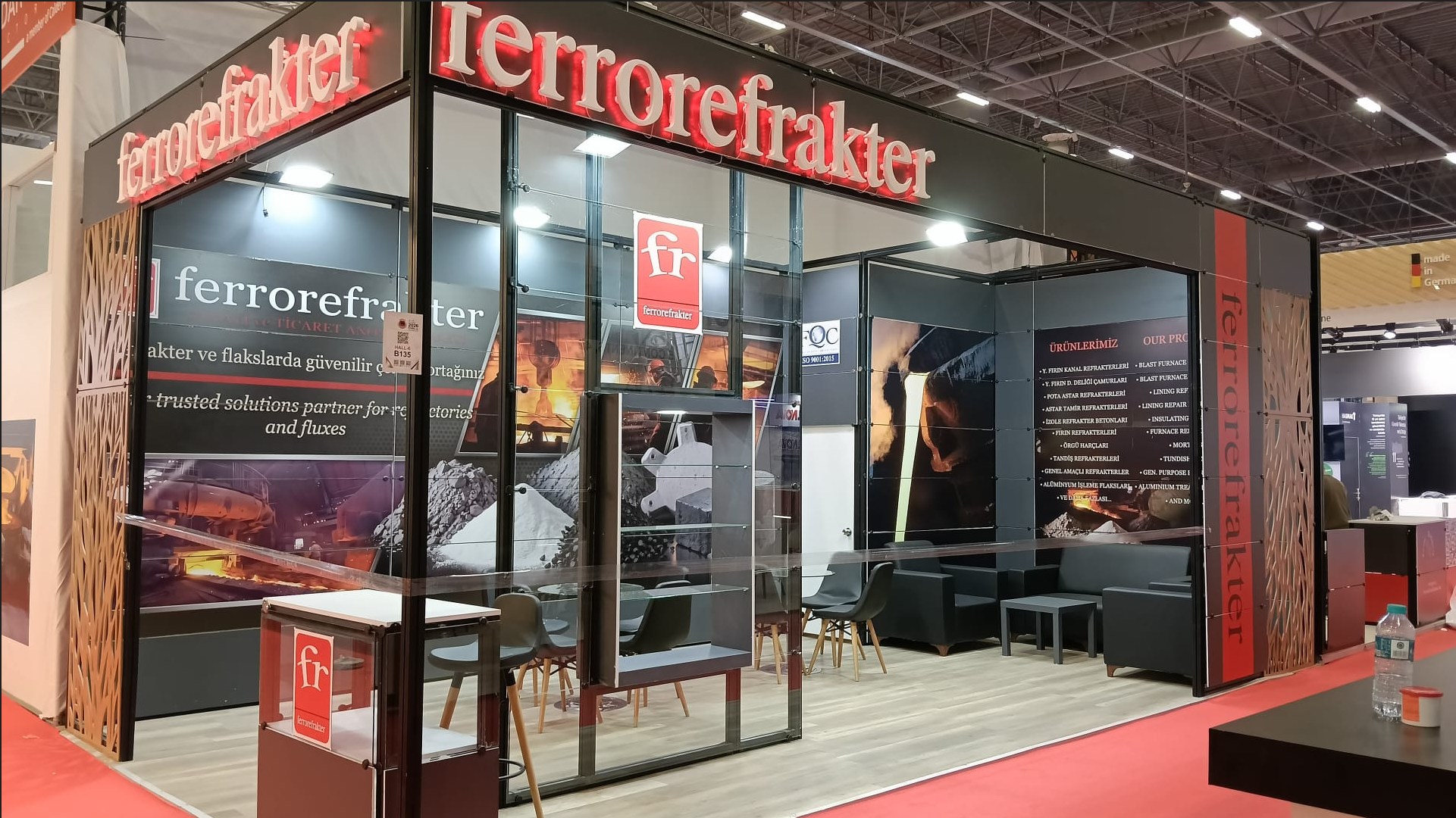 Ferrorefrakter proje detayı 1