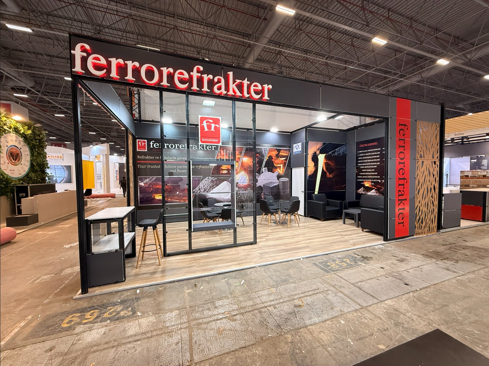 Ferrorefrakter proje detayı 3